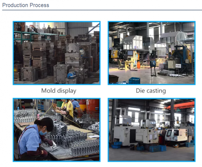 ODM Aluminum Die Casting Zinc Die Casting Products For Robot Aerospace