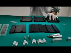 Square Rotary Manual XYZ Linear Stage Micrometer Feed Type