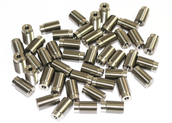 CNC Machined Stainless Steel Threaded Insert Nuts With Anodizing Powder Coating