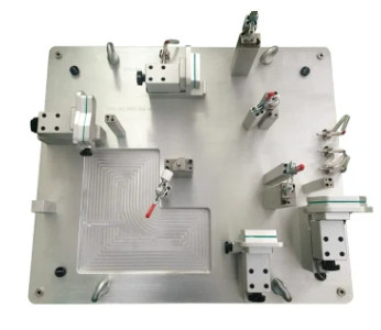 Checking Automotive Holding Fixtures , LUCKYM CNC Machined Fixture Tooling