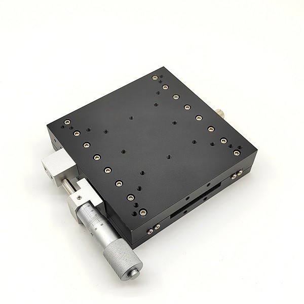Square Rotary Manual XYZ Linear Stage , Precision XY Table Micrometer