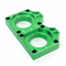 Iso 9001 Aluminum Medical Cnc Milling Parts Green Colour Anodized Pa6 Peek Pom