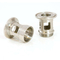 Thread Fitting Stainless Steel Parts SS304 Silver Nickel Plating Machining