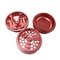 Red Oxidation Aluminum Precision Cnc Machined Parts Workshop Factory Supplying