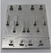 Stainless Steel Automation Fixtures , Aluminum Metal Machinery Parts OEM ODM