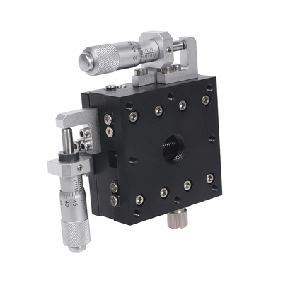 XYZ Linear Stage with Stepper Motor 2mm Lead Screw Pitch 0.01mm/100mm Straightness